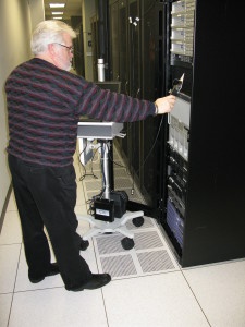 Handheld RFID Reader to find assets.