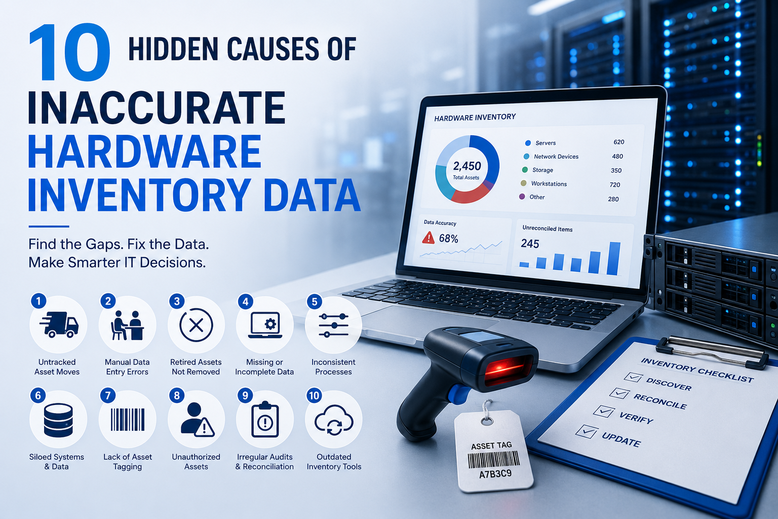 10 Hidden Causes of Inaccurate Hardware Inventory Data