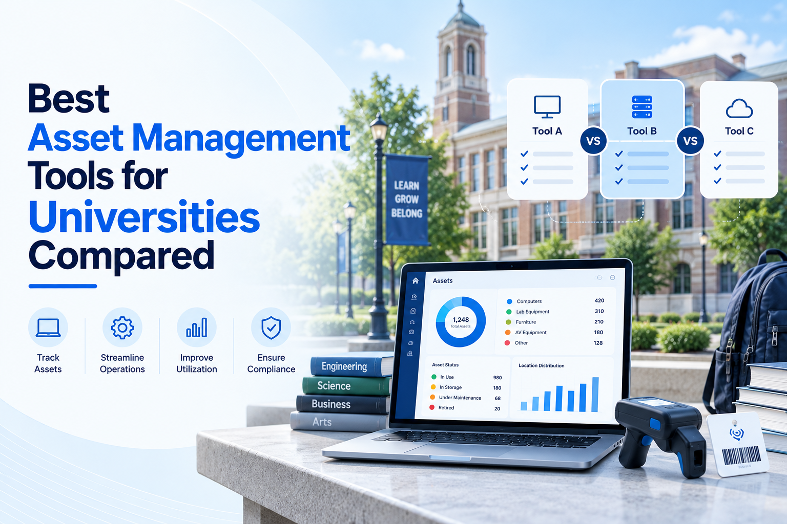 Best Asset Management Tools for Universities Compared