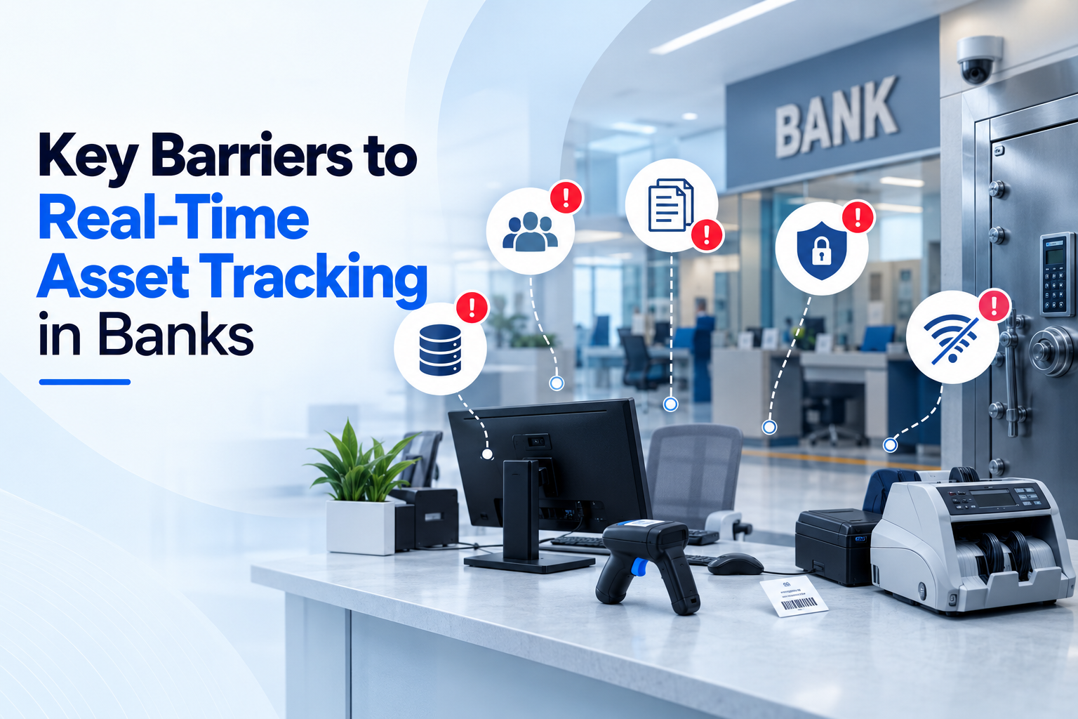 Key Barriers to Real-Time Asset Tracking in Banks